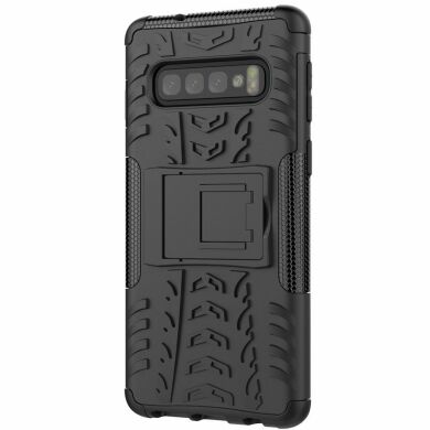 Защитный чехол UniCase Hybrid X для Samsung Galaxy S10 Plus - All Black