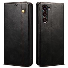 Защитный чехол UniCase Leather Wallet для Samsung Galaxy S23 Plus - Black