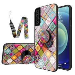 Защитный чехол Deexe Apex Case для Samsung Galaxy S21 Plus (G996) - Color Pattern