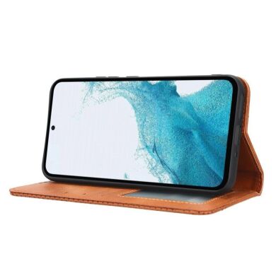 Чехол Deexe Retro Style для Samsung Galaxy A54 (A546) - Brown