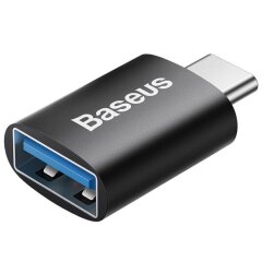 Адаптер Baseus Ingenuity Series Type-C Male to USB 3.1 Female - Black