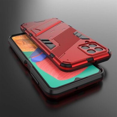 Защитный чехол Deexe Bibercas для Samsung Galaxy M33 (M336) - Red