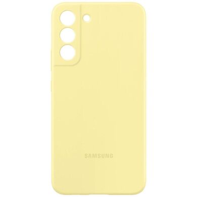 Чехол Silicone Cover для Samsung Galaxy S22 Plus (S906) EF-PS906TYEGRU - Butter Yellow