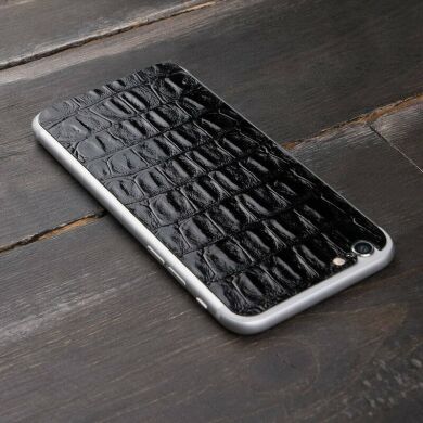 Кожаная наклейка Black Croco для Samsung Galaxy A3 (2017)