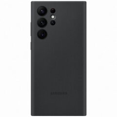 Чохол Silicone Cover для Samsung Galaxy S22 Ultra (S908) EF-PS908TBEGRU - Black