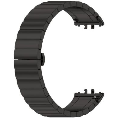 Ремешок Deexe Steel Strap для Samsung Galaxy Fit 3 - Black