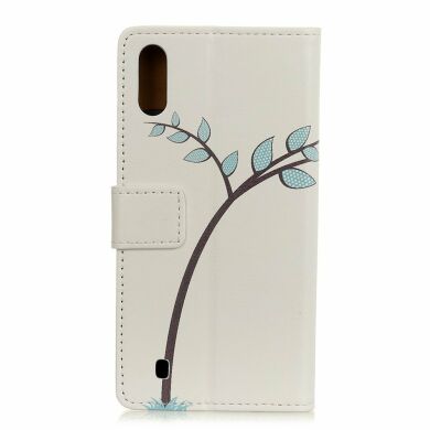 Чехол Deexe Life Style Wallet для Samsung Galaxy A10 (A105) - Two Owls on the Tree Branch