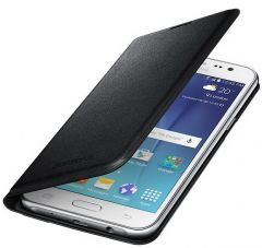 Чохол Flip Wallet для Samsung Galaxy J5 (EF-WJ500BB) - Black