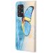 Чехол-книжка Deexe Color Wallet для Samsung Galaxy A73 (A736) - Blue Butterfly. Фото 3 из 5