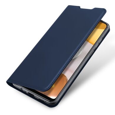 Чехол-книжка DUX DUCIS Skin Pro для Samsung Galaxy A12 (A125) / A12 Nacho (A127) / M12 (M127) - Dark Blue