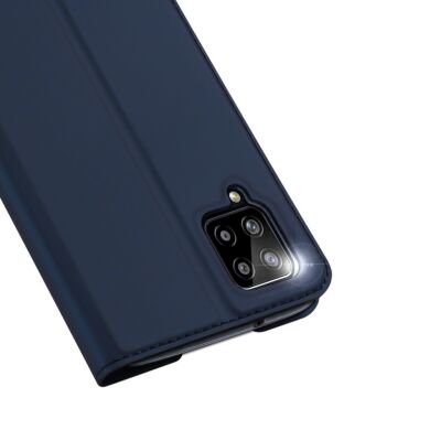Чехол-книжка DUX DUCIS Skin Pro для Samsung Galaxy A12 (A125) / A12 Nacho (A127) / M12 (M127) - Dark Blue