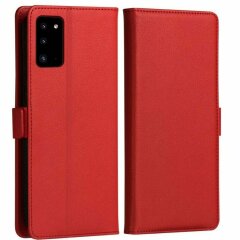 Чехол-книжка DZGOGO Milo Series для Samsung Galaxy S20 (G980) - Red