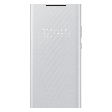 Чехол-книжка LED View Cover для Samsung Galaxy Note 20 Ultra (N985) EF-NN985PSEGRU - White Silver