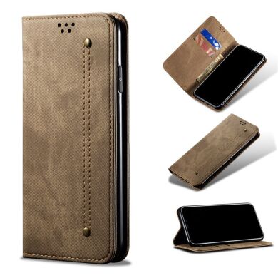 Чехол-книжка UniCase Jeans Wallet для Samsung Galaxy A72 (А725) - Khaki