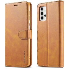 Чохол LC.IMEEKE Wallet Case для Samsung Galaxy A32 (А325) - Orange