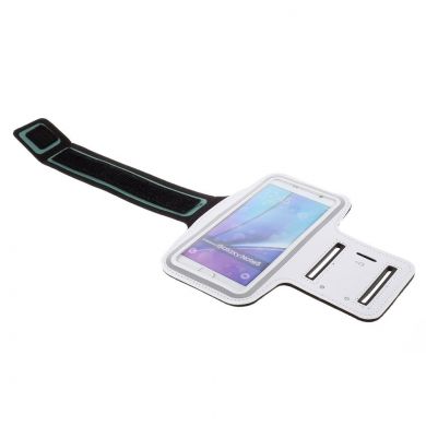 Чехол на руку UniCase Run&Fitness Armband L для смартфонов шириной до 86 мм - White
