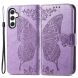 Чехол UniCase Butterfly Pattern для Samsung Galaxy A55 (A556) - Light Purple. Фото 1 из 5