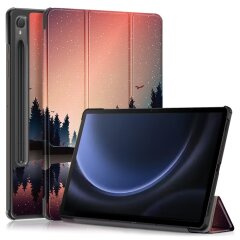 Чехол UniCase Life Style для Samsung Galaxy Tab S9 FE (X510) - Nightfall