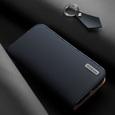 Кожаный чехол DUX DUCIS Wish Series для Samsung Galaxy S9 (G960) - Dark Blue