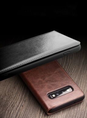 Кожаный чехол QIALINO Classic Case для Samsung Galaxy S10 (G973) - Black
