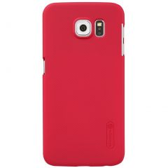 Пластикова накладка NILLKIN Frosted Shield для Samsung Galaxy S6 (G920), Червоний