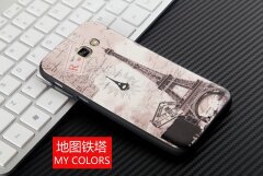 Защитный чехол UniCase Color для Samsung Galaxy A7 2017 (A720) - Eiffel Tower