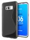 Силиконовый (TPU) чехол Deexe S Line для Samsung Galaxy S8 Plus (G955) - Black. Фото 1 из 3