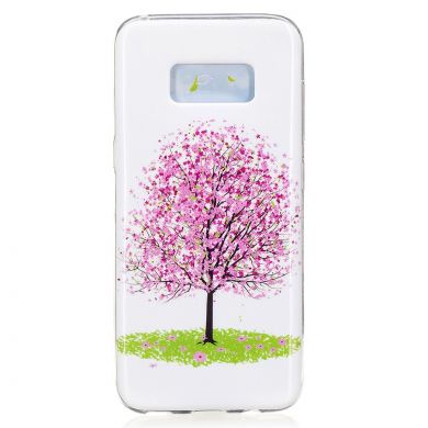 Силиконовый (TPU) чехол Deexe LumiCase для Samsung Galaxy S8 (G950) - Colorful Tree