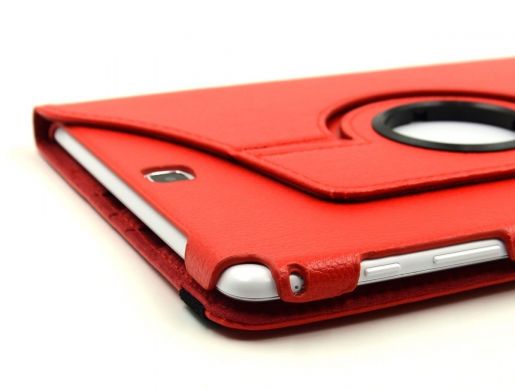 Чохол з обертальним механізмом Deexe Rotation для Samsung Galaxy Tab A 9.7 (T550/551), Червоний