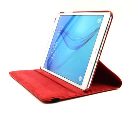 Вращающийся чехол Deexe Rotation для Samsung Galaxy Tab A 9.7 (T550/551) - Red