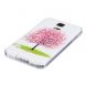 Силиконовый (TPU) чехол Deexe LumiCase для Samsung Galaxy S5 (G900) - Spring Tree. Фото 3 из 7