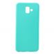 Силиконовый (TPU) чехол Deexe Matte Case для Samsung Galaxy J6+ (J610) - Baby Blue. Фото 1 из 3