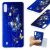 Силіконовий (TPU) чохол Deexe Pretty Glossy для Samsung Galaxy M10 (M105) - Blue Butterfly