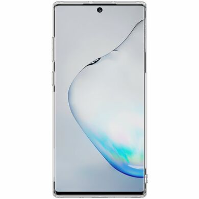 Силиконовый (TPU) чехол NILLKIN Nature для Samsung Galaxy Note 10 (N970) - Transparent