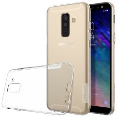 Силиконовый (TPU) чехол NILLKIN Nature TPU для Samsung Galaxy A6+ 2018 (A605) - White