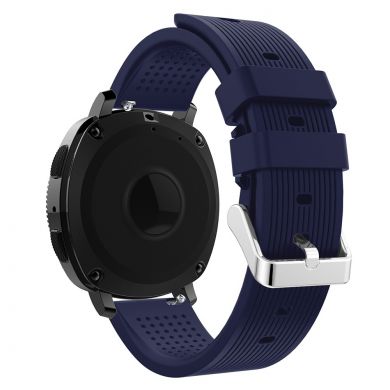 Силиконовый (TPU) ремешок UniCase Soft Texture для часов Samsung Gear Sport - Dark Blue