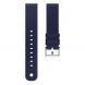 Силиконовый (TPU) ремешок UniCase Soft Texture для часов Samsung Gear Sport - Dark Blue. Фото 3 из 5