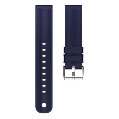Силиконовый (TPU) ремешок UniCase Soft Texture для часов Samsung Gear Sport - Dark Blue