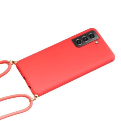 Защитный чехол Deexe Astra Case для Samsung Galaxy S22 - Red
