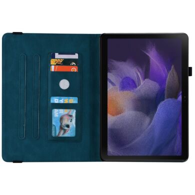 Защитный чехол Deexe Butterfly Case для Samsung Galaxy Tab A9 Plus (X210/216) - Dark Blue