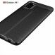Защитный чехол Deexe Leather Cover для Samsung Galaxy A41 (A415) - Black. Фото 5 из 15