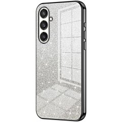 Защитный чехол Deexe Sparkles Cover для Samsung Galaxy S23 FE - Black