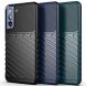 Защитный чехол Deexe Thunder Series для Samsung Galaxy S21 FE (G990) - Blue. Фото 2 из 10