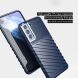 Захисний чохол Deexe Thunder Series для Samsung Galaxy S21 FE (G990) - Blue