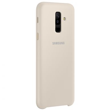 Защитный чехол Dual Layer Cover для Samsung Galaxy A6+ 2018 (A605) EF-PA605CFEGRU - Gold