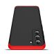 Защитный чехол GKK Double Dip Case для Samsung Galaxy S21 FE (G990) - Black / Red. Фото 3 из 14