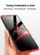 Защитный чехол GKK Double Dip Case для Samsung Galaxy S21 (G991) - Black / Red. Фото 9 из 13