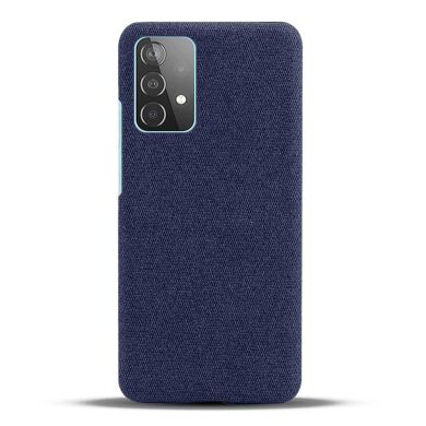 Защитный чехол KSQ Cloth Style для Samsung Galaxy A52 (A525) / A52s (A528) - Blue