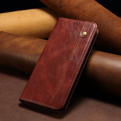 Защитный чехол UniCase Leather Wallet для Samsung Galaxy S23 Plus - Brown