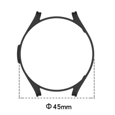 Защитный чехол Deexe Hard Frame для Samsung Galaxy Watch 6 Classic (43mm) - Black